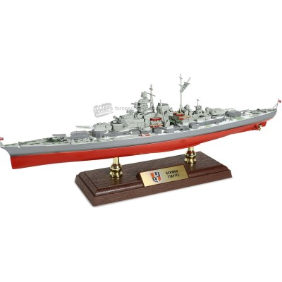 TIRPITZ GERMAN BATTLESHIP ( NORWAY 1942 ) - 1/700 SCALE - FORCES OF VALOR 861005A